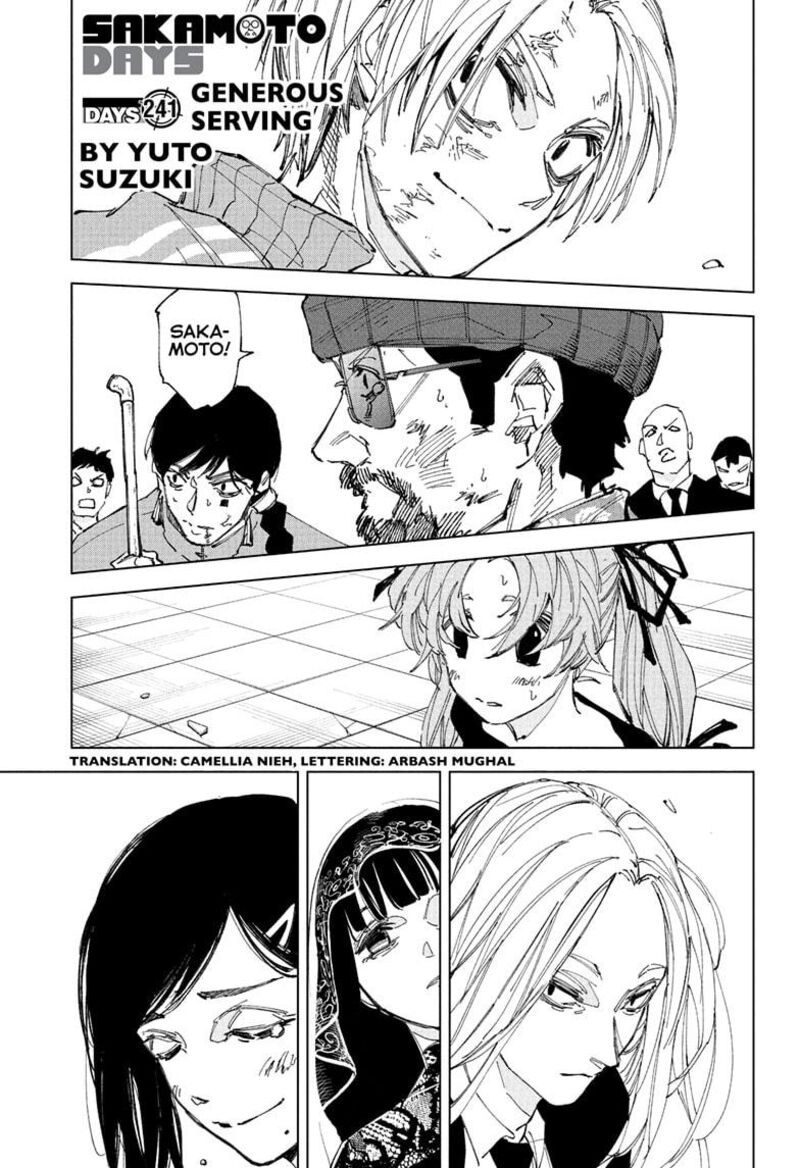 Sakamoto Days Chapter 241